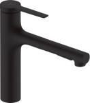 sort mat udtrækstud med tud 231mm køkkenarmatur m33 zesis hansgrohe