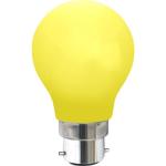 dmpbar ikke polycarbonat gul b22 1w led udendrs diolux
