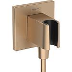 bronze brushed håndbruser til 2 1 slangeudtag e fixfit hansgrohe