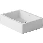 wondergliss med hanehul og overløb uden mm 500x380 bowle vero duravit