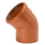 45 400mm bjning pvc uponor
