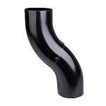 - retur ikke tages - sort arkitekt 4-rund 1 90mm nedfrsel stl plastmo
