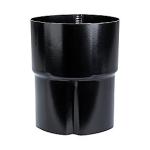 - retur ikke tages - sort arkitekt 4-rund 1 90mm rrsamlemuffe stl plastmo