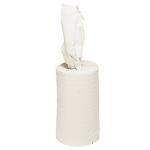 hylse uden genbrugspapir 100 13cm 120mx20cm mini hvid 1-lags hndklderulle