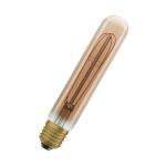 dmpbar e27 40w 822 8w 4 470lm tynd ultra filament straight guld tubular led 1906 vintage osram