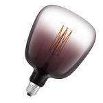 dmpbar e27 15w 818 5w 4 150lm tynd ultra filament smoke firkantet globe led 1906 vintage osram