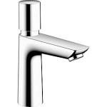 forkromet tud 111mm temp forvalgt eller vand koldt til selvluk håndvaskarmatur e talis hansgrohe