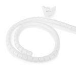 hvid pe mm 28 kabel på tykkelse maksimal stk 1 m 00 2 ærme management kabel
