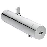 krom panelvæg blander med 6v håndvaskarmatur sensorflow standard ideal