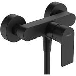 sort mat brusearmatur 1-grebs e rebris hansgrohe
