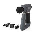 gr usb-kabel typer massage 6 opladningsbar lithium-ion indbygget batteri pistol sportsmassage nedis