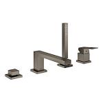 graphite hard børstet brus kar til tud 220mm etgrebsbatteri eurocube grohe