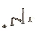 graphite hard børstet brus kar til tud 212mm etgrebsbatteri new lineare grohe