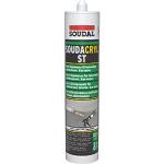 c -10gr t ned frostsikker malbar hvid st soudacryl 300ml akrylfuge soudal