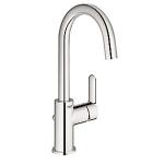 forkromet bundventil med tud 140mm hndvaskarmatur bauedge grohe