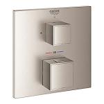 supersteel br t 158x158mm termostatbatteri cube grohtherm grohe