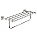 forkromet hndkldestang med 510mm hndkldehylde cosmopolitan bau grohe