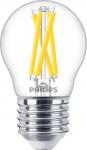 klar p45 e27 40w 4w 3 dimtone krone led master philips