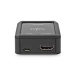 antracit automatisk earc hunstik toslink 1x audio coax 1x udgang tilslutninger input hdmi strøm dc indgang tilslutninger 1-vejs converter audio digital