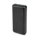 lithium-polymer 18w 0 pd2 usb-c 1x usb micro 1x forbindels input usb-c 1x usb-a 1x tilslutning output 2 output antal a 0 3 2x mah 20000 powerbank nedis