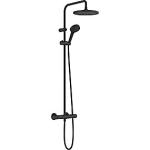 sort mat termostat med 1jet 240 showerpipe blend vernis hansgrohe