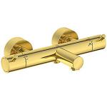 guld børstet brusetermostat kar t125 ceratherm standard ideal