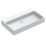 glasur antibakteriel og rengøringsvenlig overløb med hanehul uden 800x470mm håndvask premium80 catalano