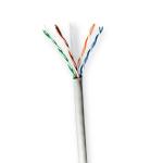 gaveske gr pvc runde indendrs m 0 100 cca utp u solid cat6 roll netvrkskabel