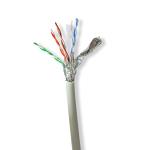 gaveske gr lszh runde indendrs m 0 100 kobber ftp s stranded cat6 roll netvrkskabel
