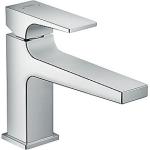 krom push-open m langtud håndvaskarmatur 100 metropol hansgrohe