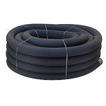 mtr 50 rulle polyester sort med pe slids 5mm 2x6 1 92-80mm drnrr uponor