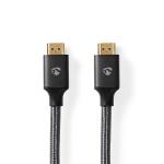 box cover grå metal gun bomuld runde m 00 10 gbps 18 arc 30hz 4k stik hdmi stik hdmi ethernet med kabel hdmi speed high