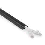 sort pvc mm 12 kabel på tykkelse maksimal stk 1 kanal management kabel