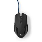 belysning uden m 50 1 hjrehndet knapper programmerbare 6 knapper antal dpi justerbar dpi 7200 4800 2400 1200 kabel mouse gaming nedis