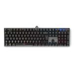 gaming m 50 1 strømkabellængde drevet usb layout nd qwerty led taster mekaniske type-a usb keyboard gaming wired nedis