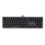 gaming m 50 1 strømkabellængde drevet usb layout de tysk led taster mekaniske type-a usb keyboard gaming wired nedis