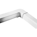 gr 90 9010 ral hvid mm 80x60 vinkel flad t80-h