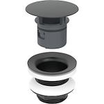 5cm l mat sort ventilafdkning udlb frit med overlb uden 4 1 1 bundventil geberit