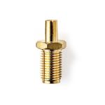 konvolut stk 2 guld kobber lige ohm 50 guldplateret ts9 hun sma adapter sma