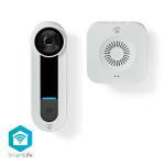 hvid bevægelsessensor med ip65 onvif inkluderet ikke microsd mulighed storage cloud 1536x1536 strømforsyning wi-fi dørtelefon video smartlife nedis