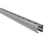 elforzinket - meter 6 25mm 30x30x1 - wm2 skinne rapidrail walraven