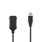label kobber pvc nikkelplateret runde m 0 20 mbps 480 hun usb-a han usb-a 0 2 usb usb-kabel aktiv