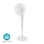 hvid ios android fjernbetjening timer 3-hastighed automatisk roterer højde rbar just mm 400 wi-fi ventilatorer smartlife