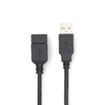 label sort pvc runde m 00 1 nikkelplateret mbps 480 hun usb-a han usb-a 0 2 usb usb-kabel