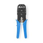 blå stål abs stripping plier klipper rj45 rj11 rj10 cat6a cat6 cat5e cat5 tang crimp