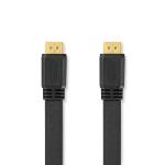 label sort pvc fladt m 0 10 gbps 2 10 30hz 4k stik hdmi stik hdmi ethernet med kabel hdmi speed high