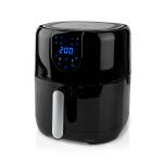 sort digital 8 programmer forudindstillede antal min 60 timer l 4 fryer air hot nedis