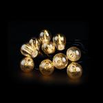 mm 45 pærediameter ios android m 00 9 s led 10 hvid varm wi-fi lights party led dekorativ smartlife nedis