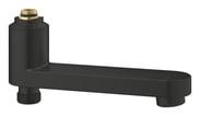 sort mat tud mm 143 2 1 omskifter indbygget med svingtud grohe