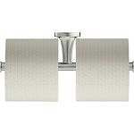 stl rustfrit brstet i papirholder dobbelt t starck duravit